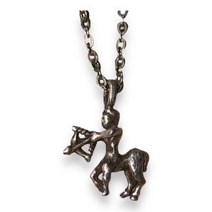 The monotype archer necklace